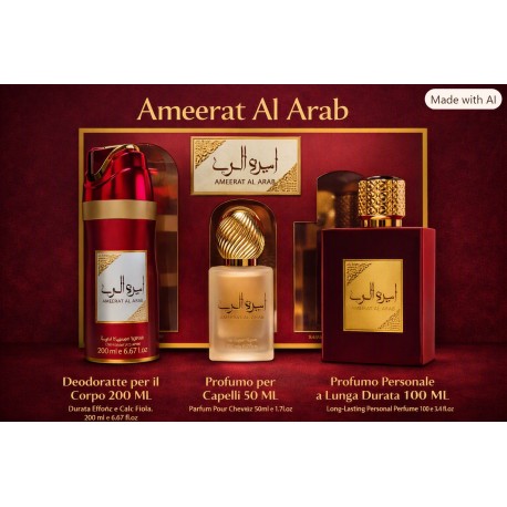 SET REGALO Ameerat Al Arab di Asdaaf da donna